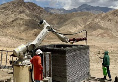 Himalayalar’da 3D Baskılı Beton