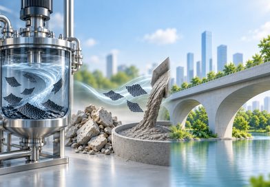Grafen İle Yüksek Performanslı Düşük Karbonlu Geri Dönüştürülmüş Beton